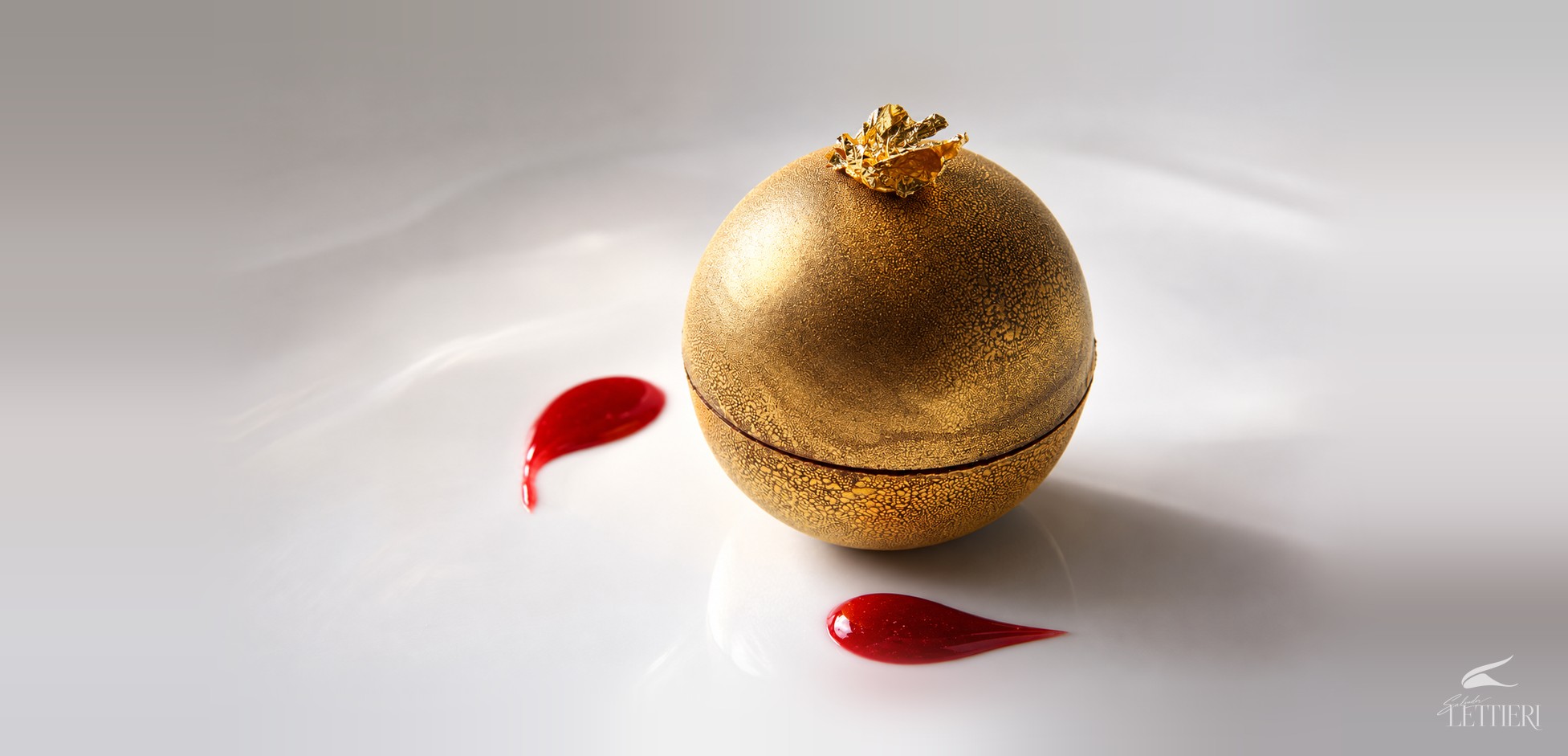 La Boule d’Or, esfera de chocolate com ouro