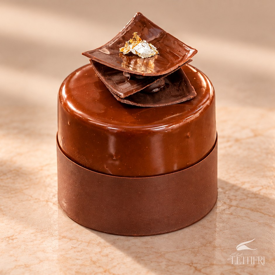 La Belle Noire, entremets de chocolate