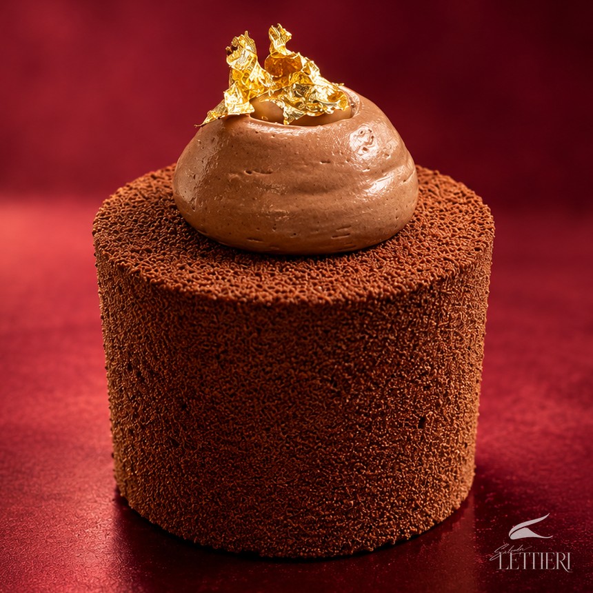 Velours, entremet vegano de chocolate