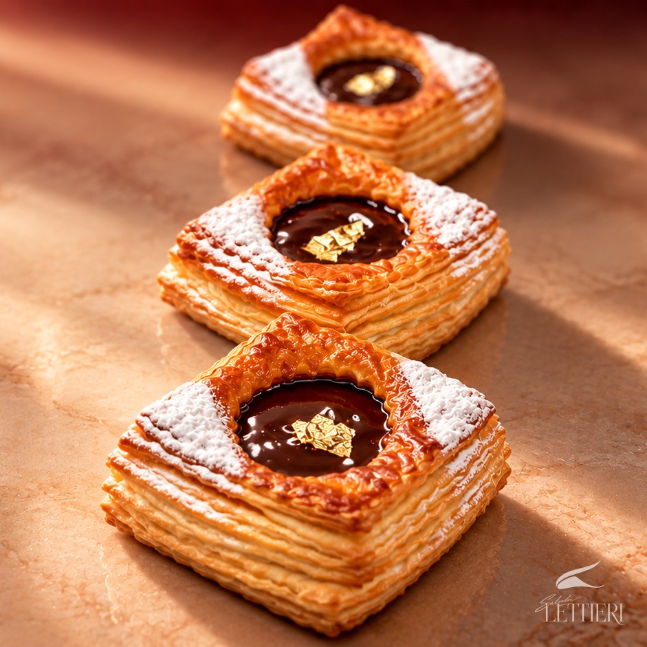 Viennoiseries de chocolate